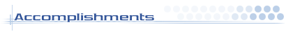 Accomplishments