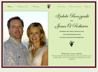 Jim & Izabela's Wedding Guide